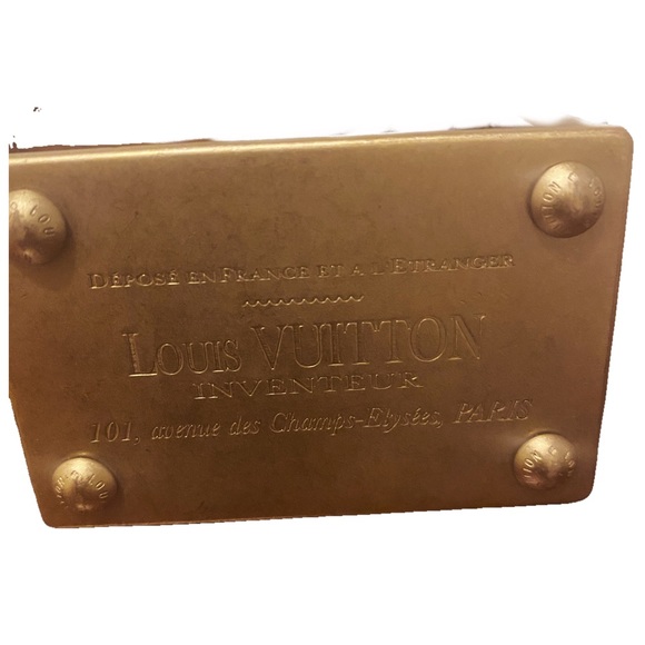 VINTAGE ‘92 Louis Vuitton Damier Inventeur Belt - Picture 4 of 4